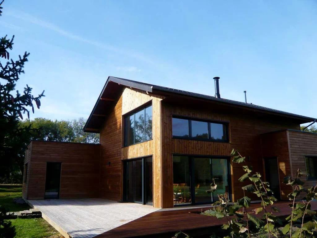 Réalisation de maison ossature bois par l