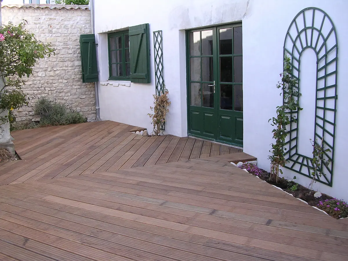 Réalisation de terrasses par l