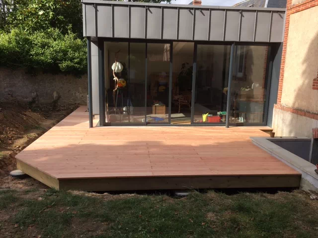 Réalisation de terrasse par l