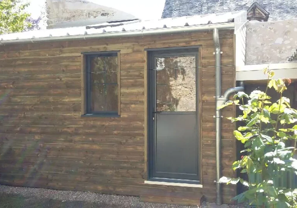 Réalisation de maison ossature bois par l'entreprise LEVOUX Pascal, menuisier à Châteauroux