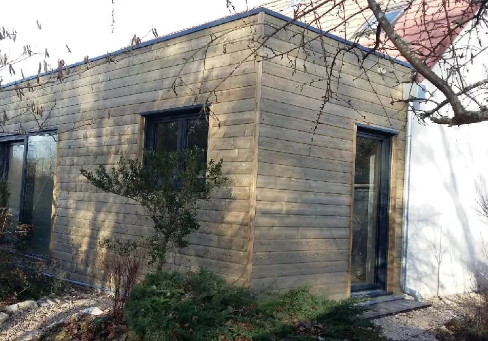 Réalisation de maison ossature bois par l'entreprise LEVOUX Pascal, menuisier à Châteauroux